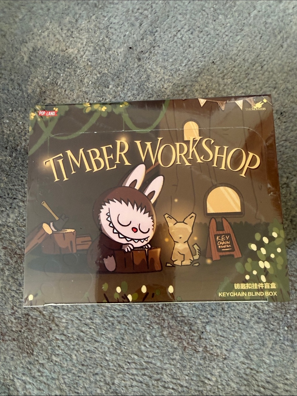 Timber Workshop Keychain Blind Box set of 6 blind boxes